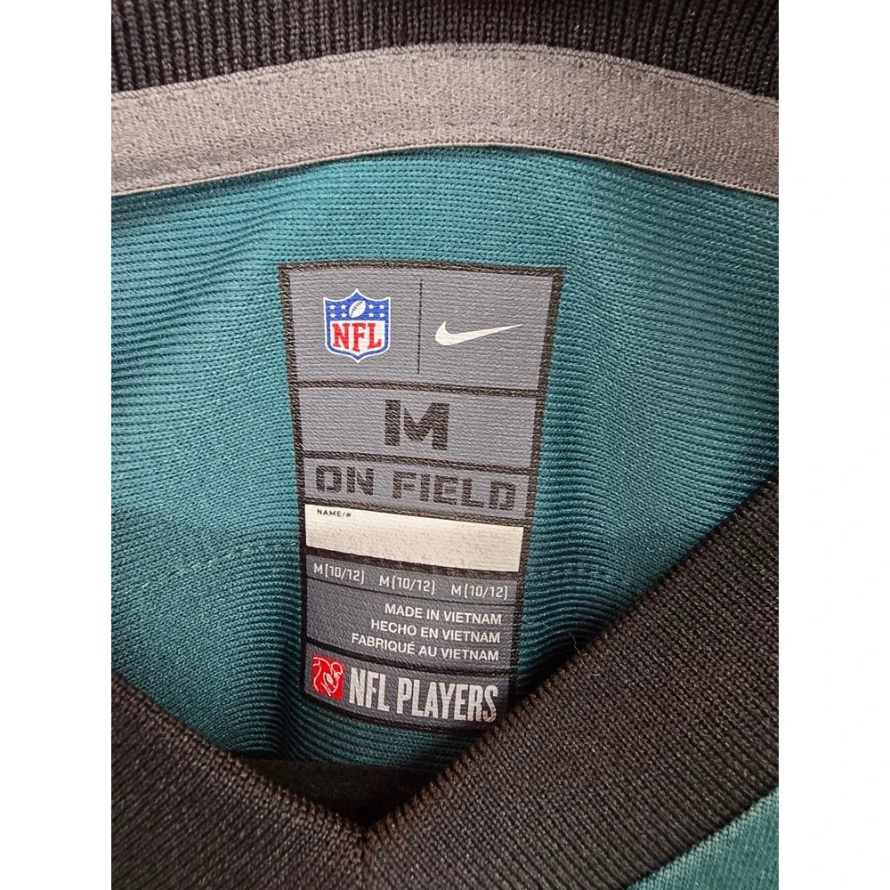 Nike Philadelphia‎ Eagles Jalen Hurts 1 Jersey Kids Medium 10/12 Midnight Green